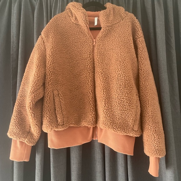 Teddy Zip Up Jacket - Picture 1 of 2